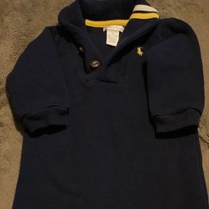 Boy's Pima Polo Coverall